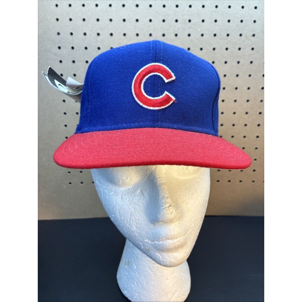 Chicago Cubs Hat Cap Fitted Mens 6 3/4 Wool Baseball Diamond Collection New Era